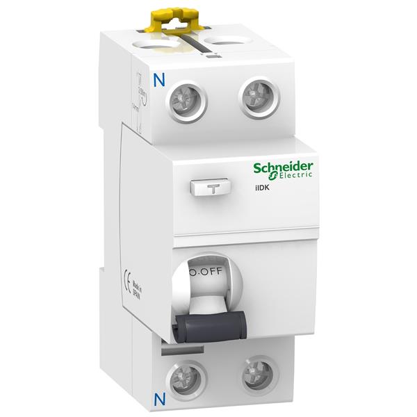 SCHNEIDER - ACTI9 INTERRUPTOR DIFERENCIAL 2P 25A 30MA AC RESIDENCIAL