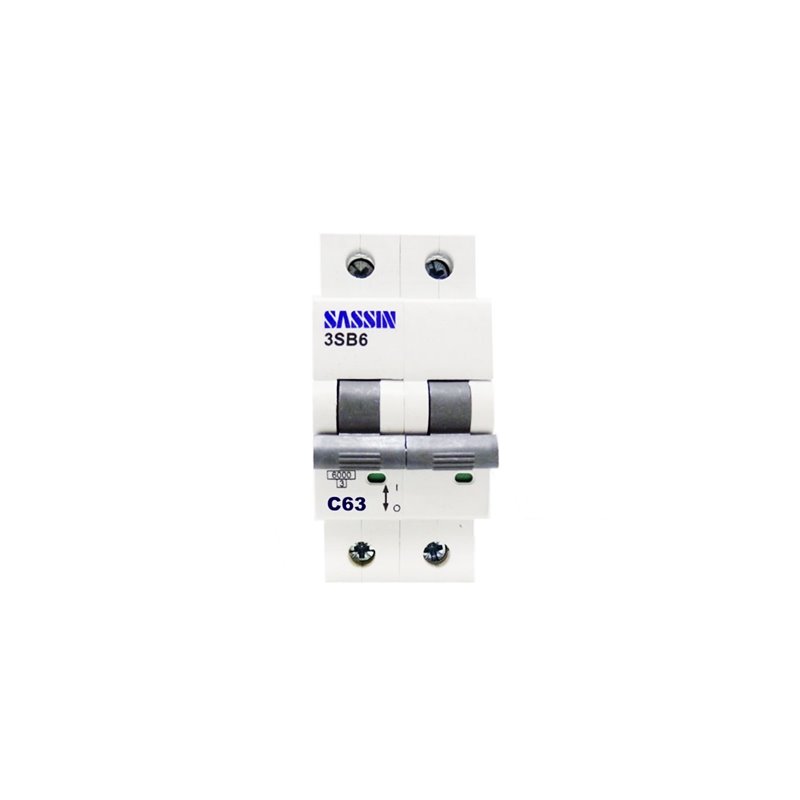 SASSIN - 2SB6 INTERRUPTOR MAGNETOTERMIC 2P 40A CORBA C 6KA