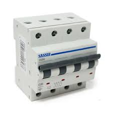 SASSIN - 3SB6 INTERRUPTOR AUT. MAGNETOTERMIC 4P 20A 6KA D