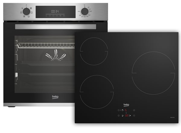 BEKO - CONJUNTO HORNO MULTIFUNCIO + PLACA INDUCCIÓN