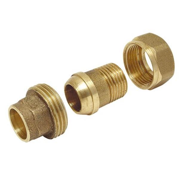 BRONZE MIXTE - FIG. 341 GCU ENLACE 3 PIEZAS H-M 16-1"/2"