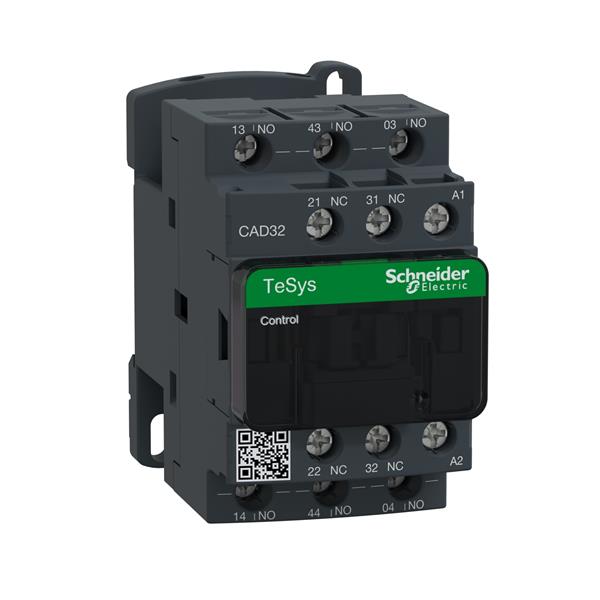 SCHNEIDER - CONTACTOR AUX. 3NA/2NC 24V 50/60HZ