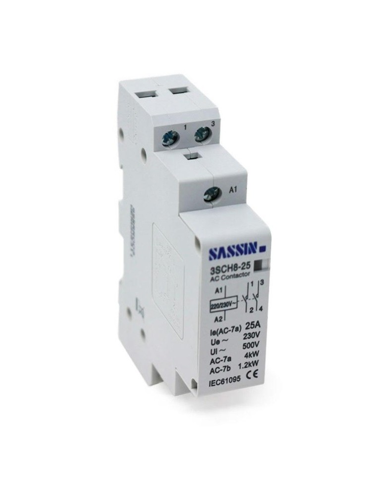 SASSIN - 3SCH9 CONTACTOR MODULAR 2NO 25A 230V