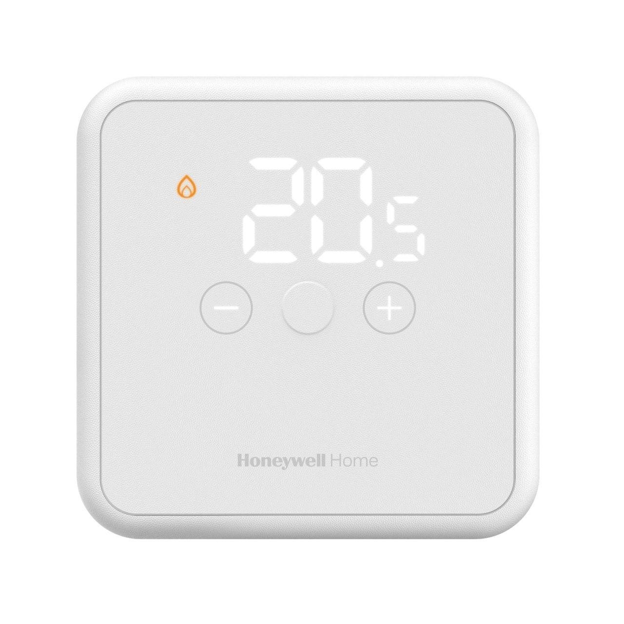 HONEYWELL - DT4 TERMOSTATO DIGITAL ON/OFF CABLE FRÍO/CALOR BLANCO