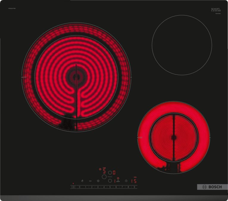 BOSCH - VITROCERÀMICA 3 ZONES BISEL FRONTAL