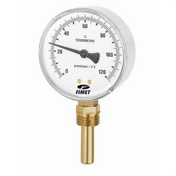 WATTS - TBR-80/VE TERMOMETRE BIM. D-80 0-120ºC RADIAL A/VAINA 5 CM