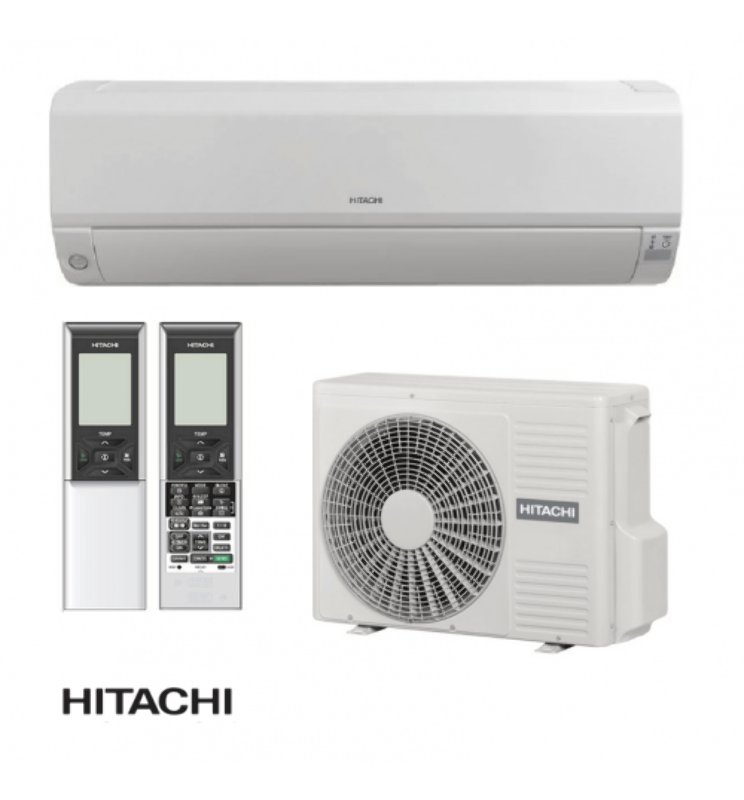 HITACHI - CONJUNTO SPLIT DE PARED MOKAI 25 2,5 KW