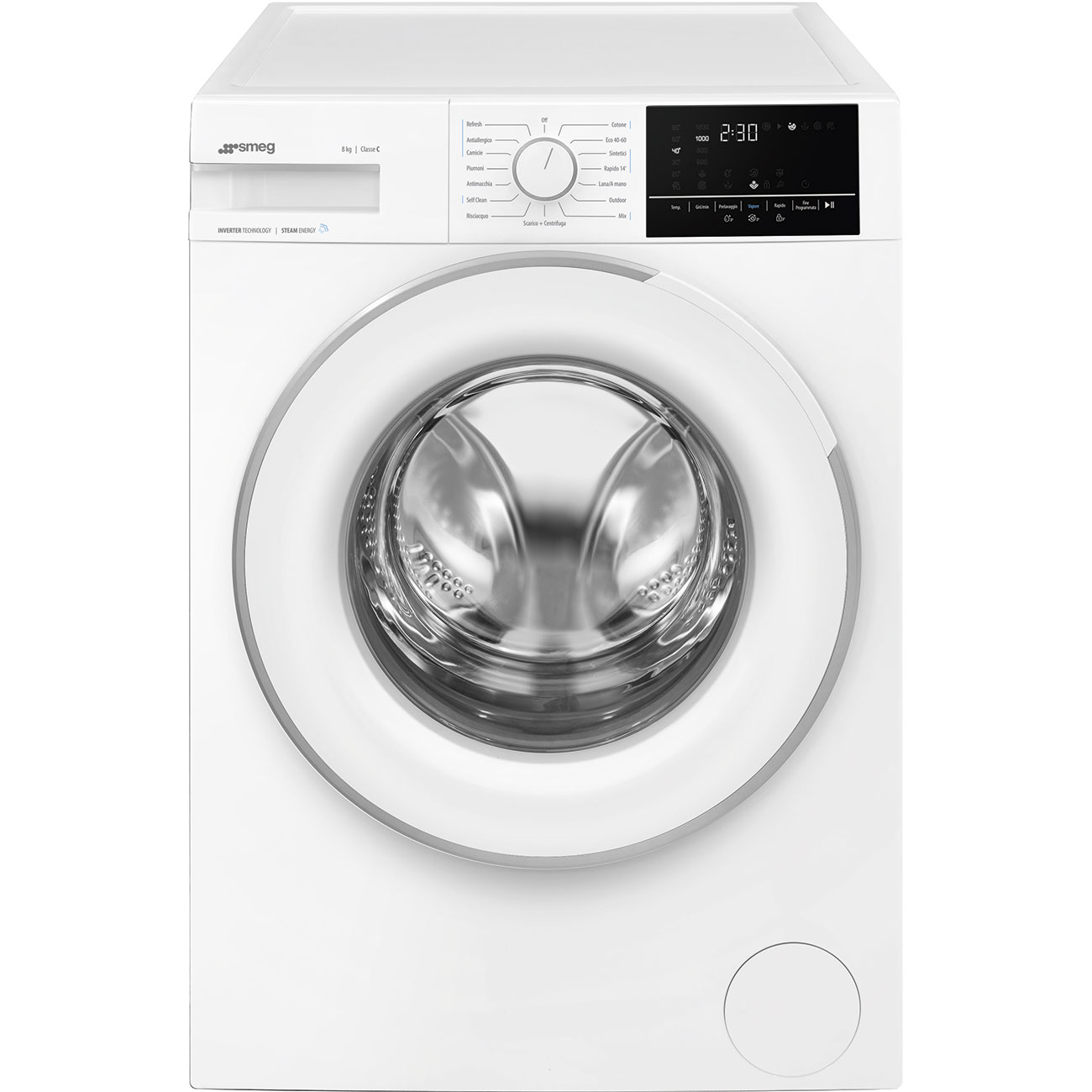 SMEG - RENTADORA 8KG 1200RPM BLANC C